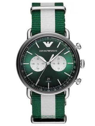 ZEGAREK MĘSKI EMPORIO ARMANI AR11221 - AVIATOR (zi019e)