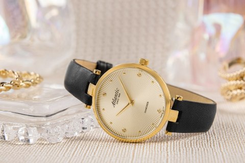 Zegarek Damski Atlantic Royal Diamonds 29044.45.37 + BOX