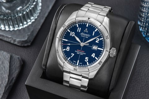 Zegarek Męski Atlantic Seaflight 70356.41.55 + BOX
