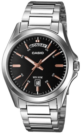 Zegarek Męski CASIO MTP-1370D-1A2VDF + BOX