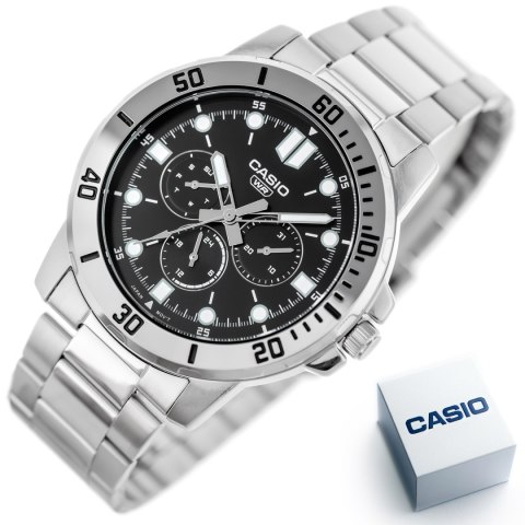 ZEGAREK MĘSKI CASIO MTP-VD300D-1E (zd268a) + BOX
