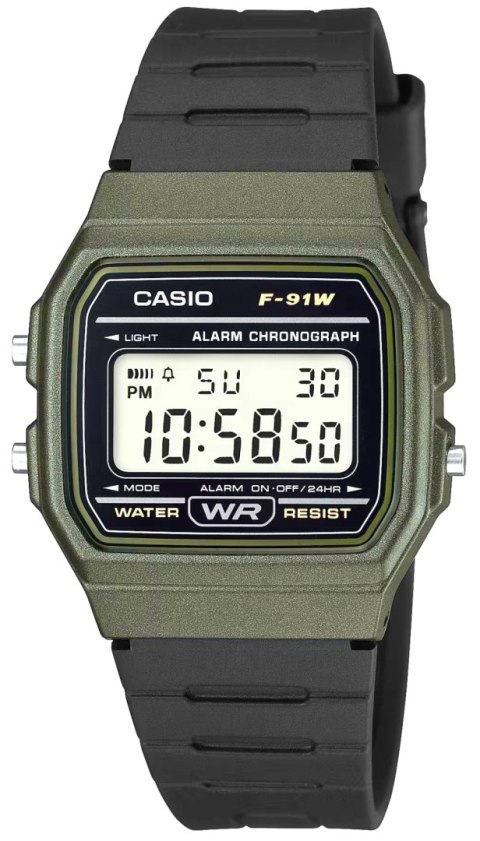 Zegarek CASIO Unisex F-91WM-3ADF + BOX