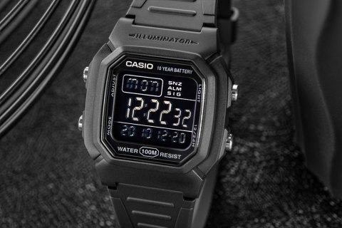 Zegarek Męski CASIO W-800H-1BVDF + BOX