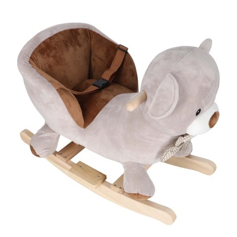 Miś na biegunach bujak pluszowy z miękkim siedziskiem