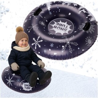 Ślizgacz sanki dmuchane na śnieg koło opona 110cm x 26cm