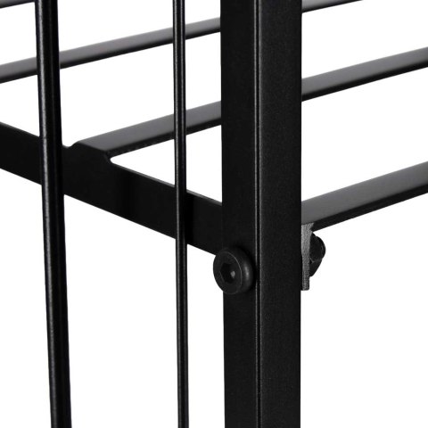 Stojak na drewno kominkowe regał metalowy akcesoria do kominka