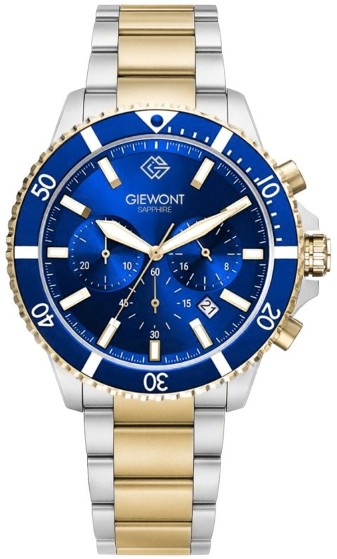 Zegarek Męski Giewont Chronograph Sapphire Multikolor GW3970-B5