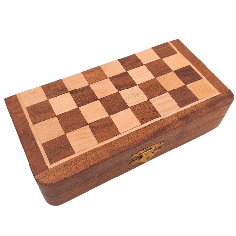 Szachy drewniane magnetyczne - gra strategiczna - G201Z