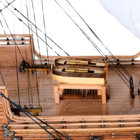Ekskluzywny model żaglowca Vasa z rozwiniętymi żaglami - Vasa80R