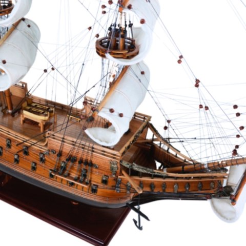 Ekskluzywny model żaglowca Vasa z rozwiniętymi żaglami - Vasa80R