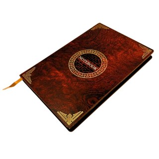 Elegancki Notes A5 Drewniana Okładka - EE1