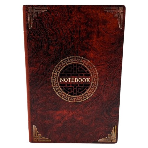 Elegancki Notes A5 Drewniana Okładka - EE1