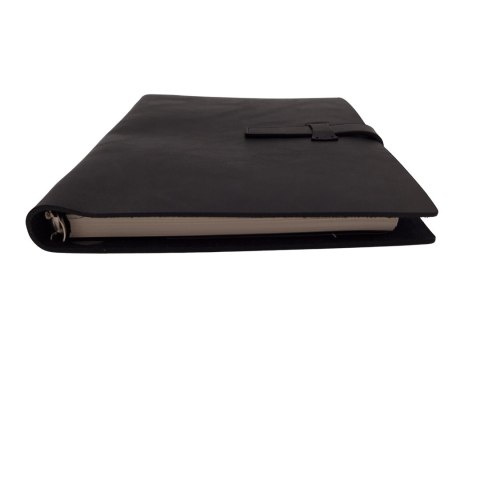 Elegancki Notes Skórzany A5 Vintage Retro z Zamknięciem - Pamiętnik Dziennik - EE4