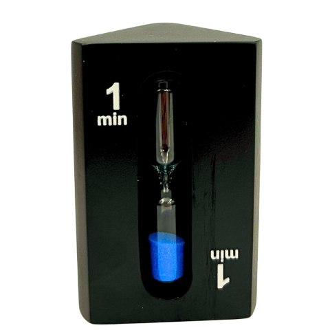 Klepsydra 1-3-5 minut trójstronna czarna - STW6