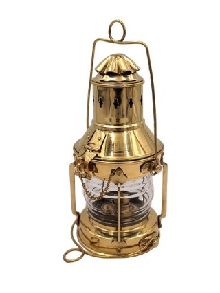 Marynistyczna mosiężna lampa naftowa - SL10