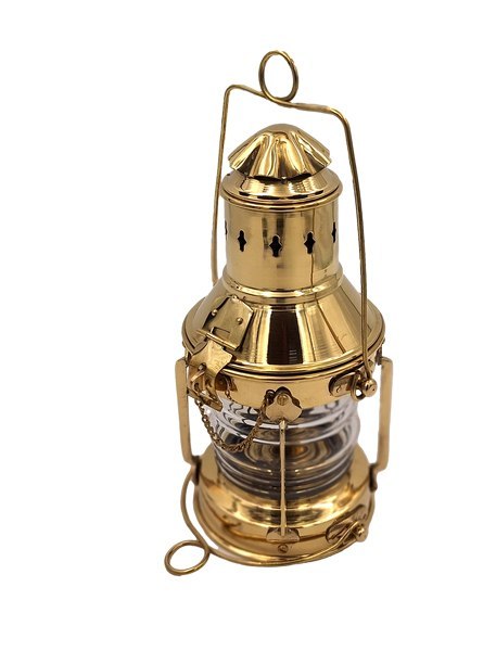Marynistyczna mosiężna lampa naftowa - SL10