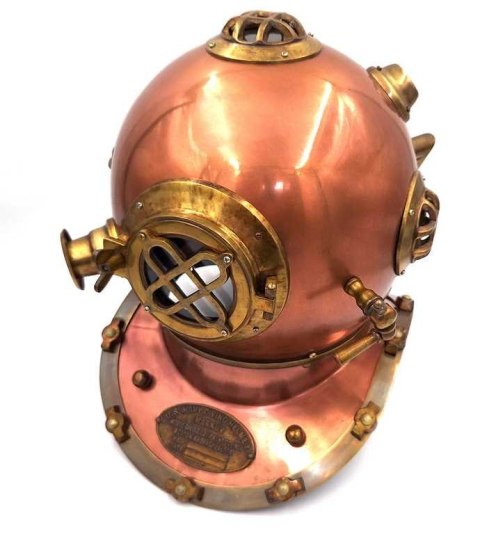 Wielki hełm nurka - replika - wysokość 45cm - NI1431
