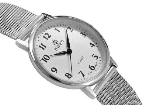 Zegarek Damski Perfect B7394-1 Tarcza Biała