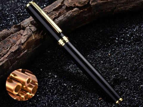 Pióro wieczne w ozdobnym pudełku, czarne.