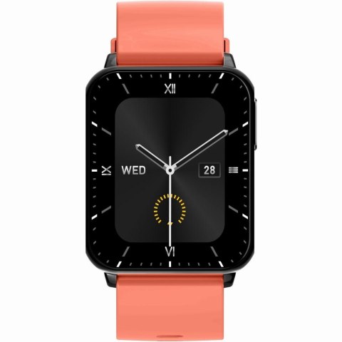 Smartwatch Gravity Czerwono Czarny 2 Paski GT17-10