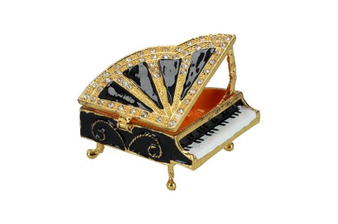 Kasetka metalowa - fortepian