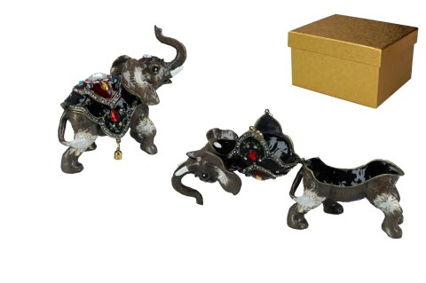 Kasetka metalowa - słoń