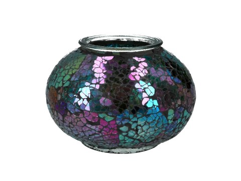 Lampa stołowa - klosz pojedynczy, wielokolorowy