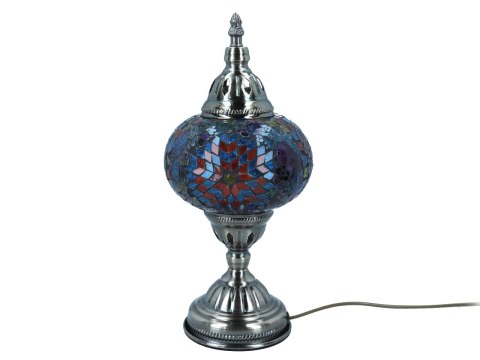 Lampa stołowa - klosz pojedynczy, wielokolorowy