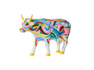 CowParade Cowzza, New York 2021, autor: A. Fizza & T.Chiao