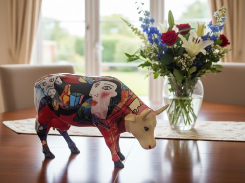 CowParade Picowso's African period, Johanesburg 2005, autor: Annalie Dempsey