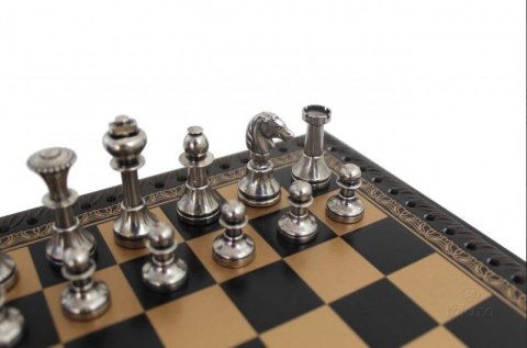 Ekskluzywne mosiężne szachy Italfama 28x28 cm - N001