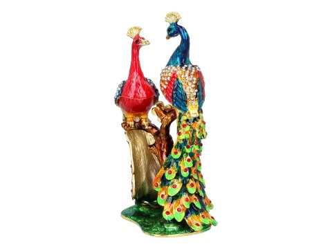 Kasetka metalowa - pawie