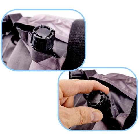 Materac łóżko do samochodu auta bagażnika dmuchany 170x128cm czarne