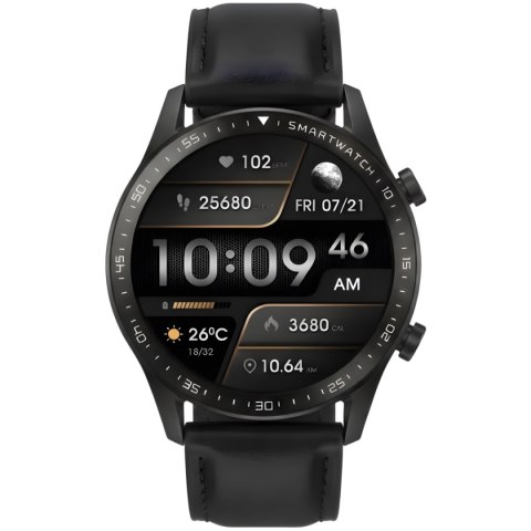 Smartwatch Gravity Czarny 2 Paski GT10-2