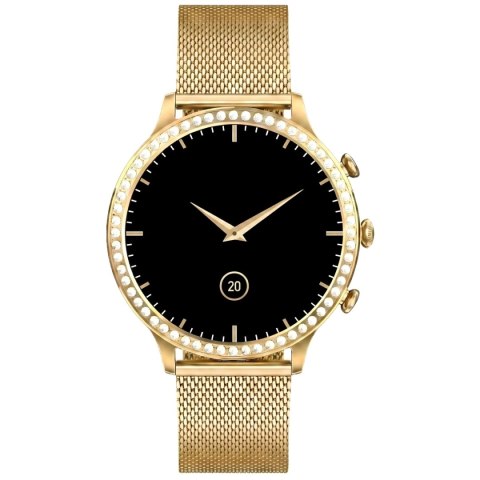 Smartwatch Gravity Złoty Pasek i Bransoleta GT5-1