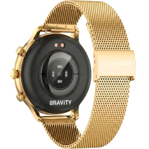 Smartwatch Gravity Złoty Pasek i Bransoleta GT5-1
