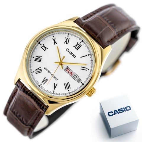 ZEGAREK MĘSKI CASIO MTP-V006GL 7B (zd065b) + BOX