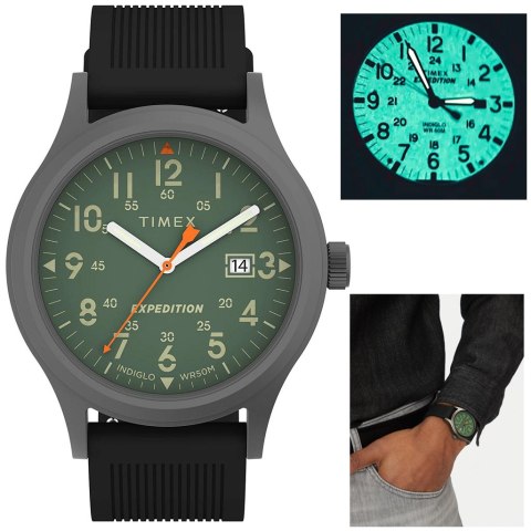 ZEGAREK MĘSKI TIMEX Expedition Scout TW4B30200 (zt106p) + BOX