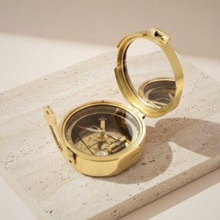 Mosiężny Kompas Brunton - Kompas dla Inżyniera - CB5A