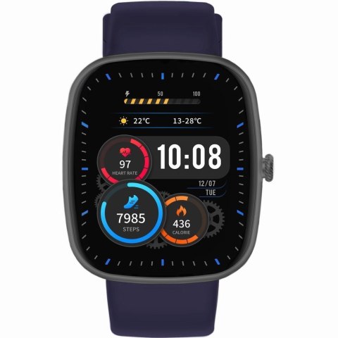 Smartwatch Gravity Czarny 2 Paski GT18-9