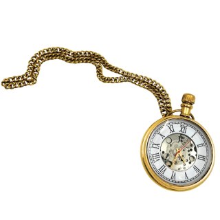 Zegarek Mechaniczny Kieszonkowy Retro - na łańcuszku - WDMA