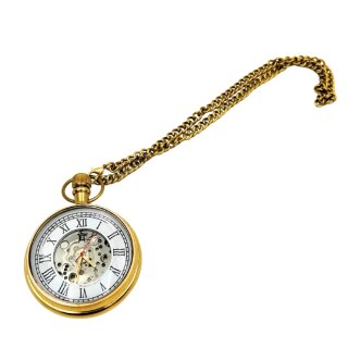 Zegarek Mechaniczny Kieszonkowy Retro - na łańcuszku - WDMA