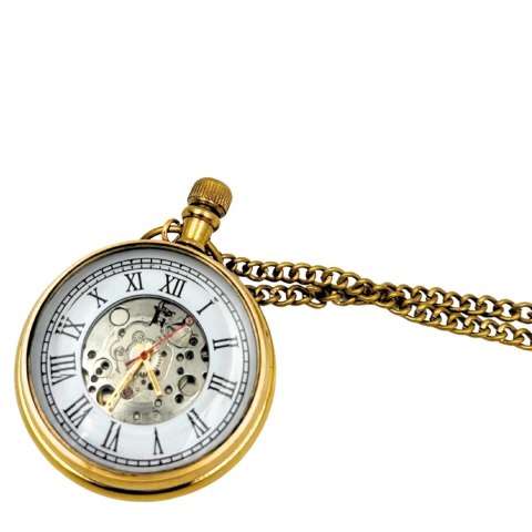 Zegarek Mechaniczny Kieszonkowy Retro - na łańcuszku - WDMA