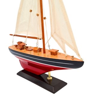 Drewniany Model Jachtu Żaglowego - F1705