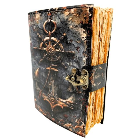 Notes Skórzany Retro Marynistyczny 200 stron - H110