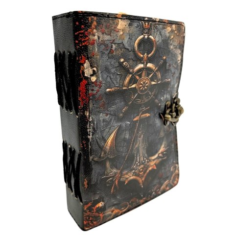 Notes Skórzany Retro Marynistyczny 200 stron - H110