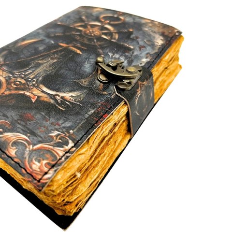 Notes Skórzany Retro Marynistyczny 200 stron - H110