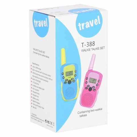 Walkie talkie krótkofalówka dla dzieci zestaw 2 sztuki