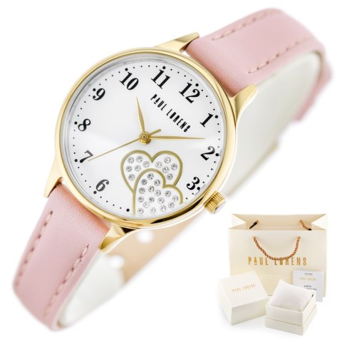 ZEGAREK DAMSKI PAUL LORENS - PL12491A3-3E2 (zg500e) + BOX