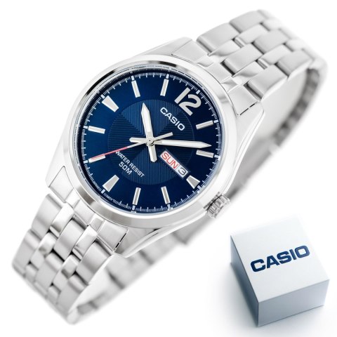 ZEGAREK MĘSKI CASIO MTP-1335D 2AV (zd026e) + BOX